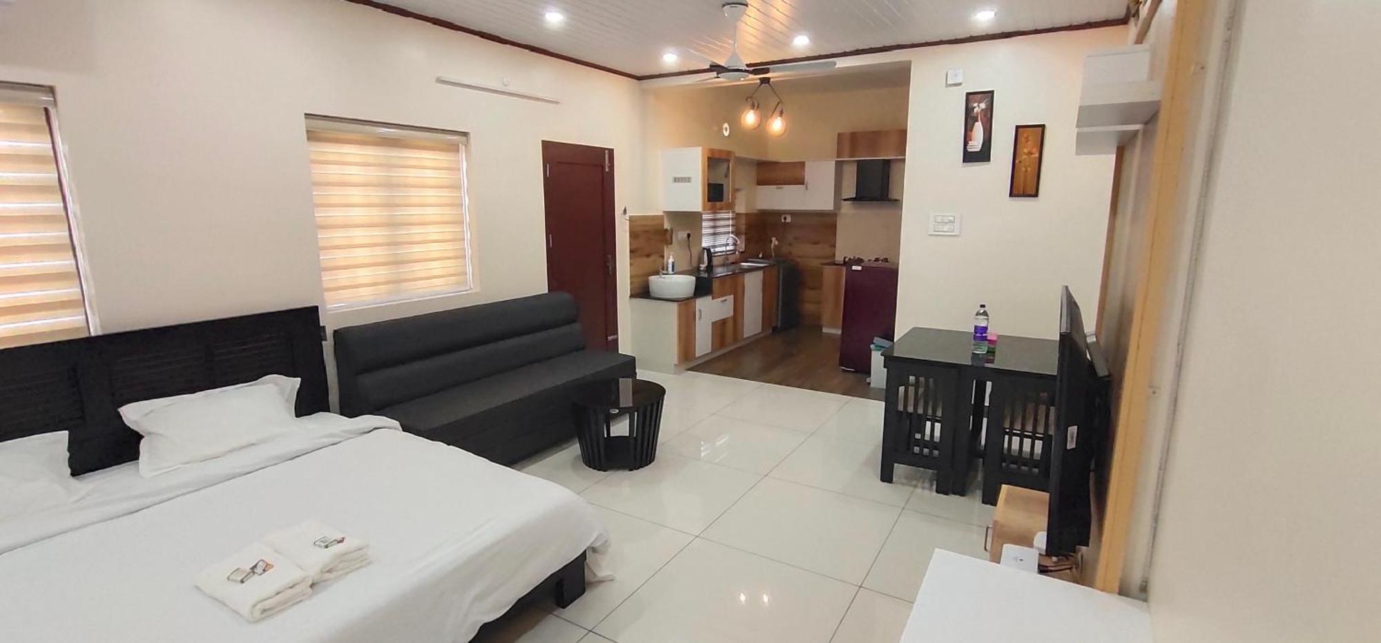 Cliff Way Apartments Varkala Bilik gambar